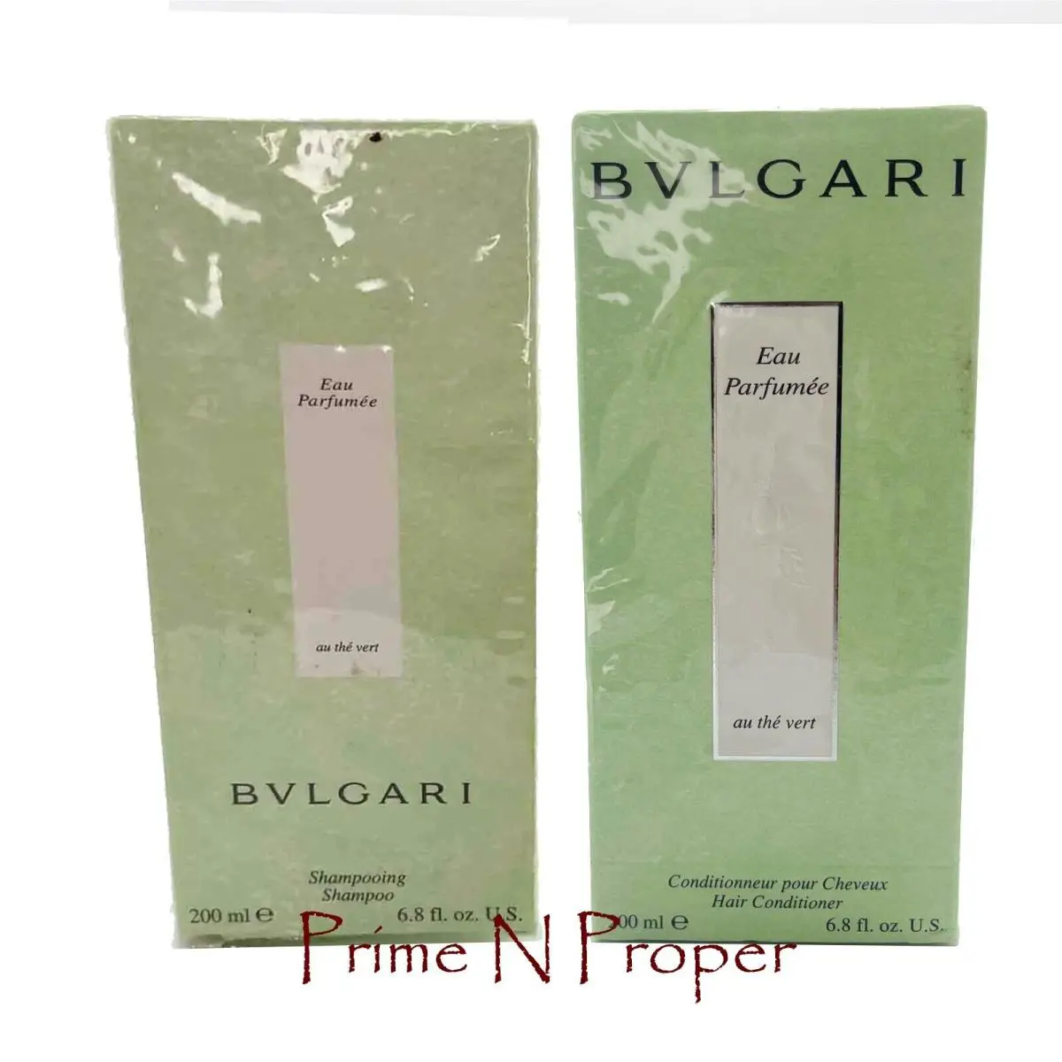 Bvlgari Eau Parfumee Au The Vert Shampoo Conditioner 6.8fl Oz/ 200ml