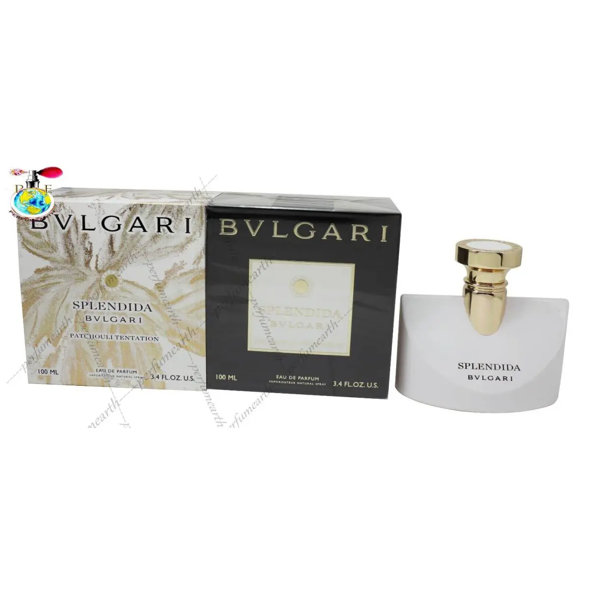 Splendida Patchouli Tentation 3.4/3.3 OZ Edp Spray Women by Bvlgari