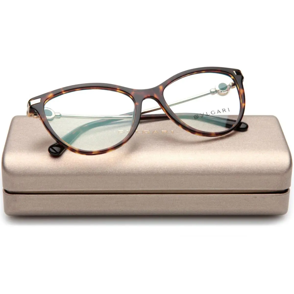 Bvlgari 4162 504 Havana Eyeglasses Glasses 54-17-140 B41mm Italy