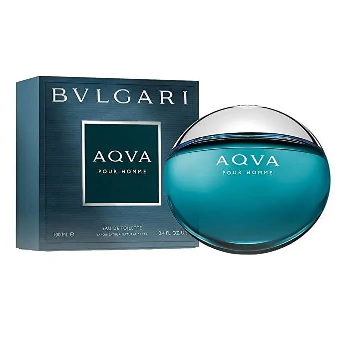 Aqva Pour Homme  3.4oz Edt For Men Box by Bvlgari