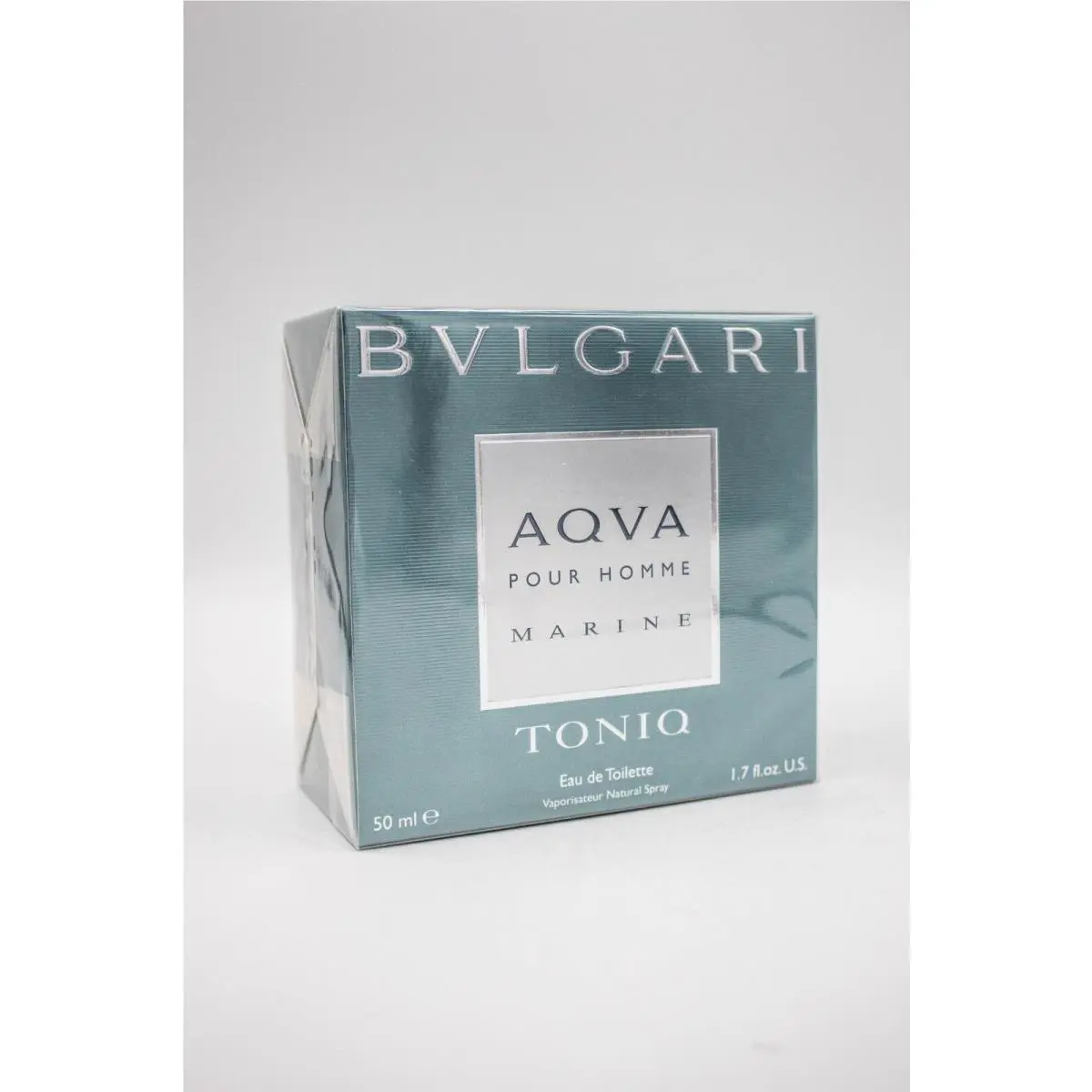 Bvlgari Aqva Marine Toniq Cologne 1.7 FL OZ / 50 ML Eau DE Toilette Spray - Rare