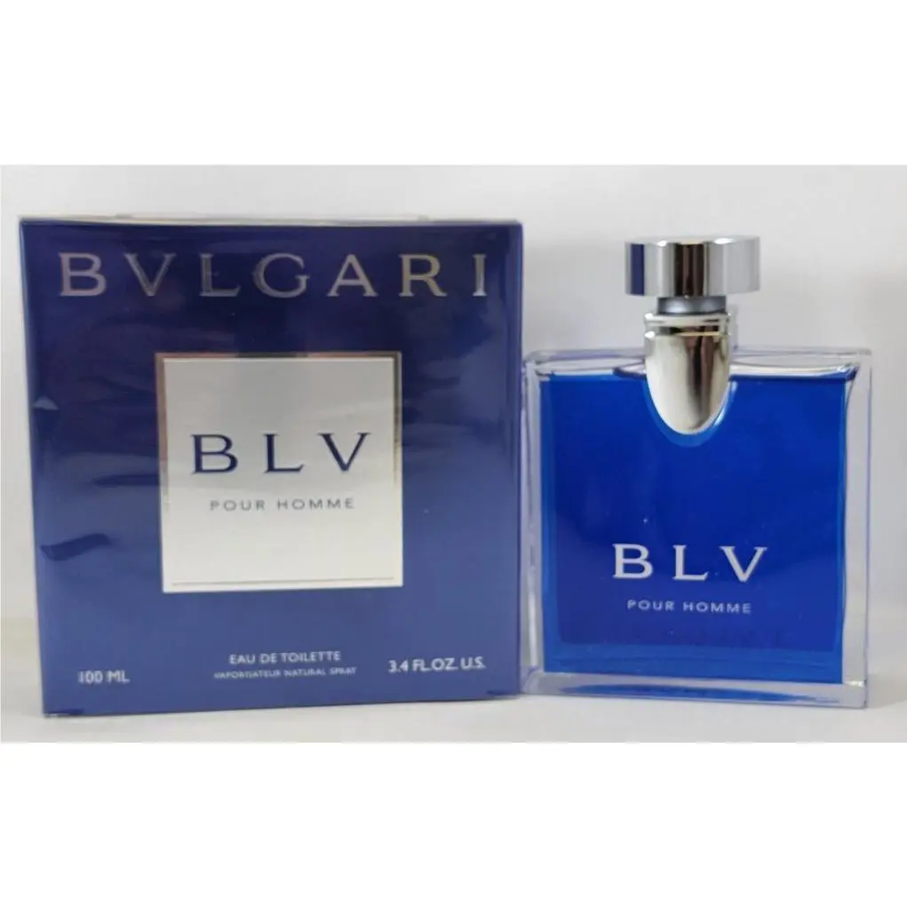 Bvlgari Blv Pour Homme 100ML 3.4.OZ Eau DE Toilette Spray Men