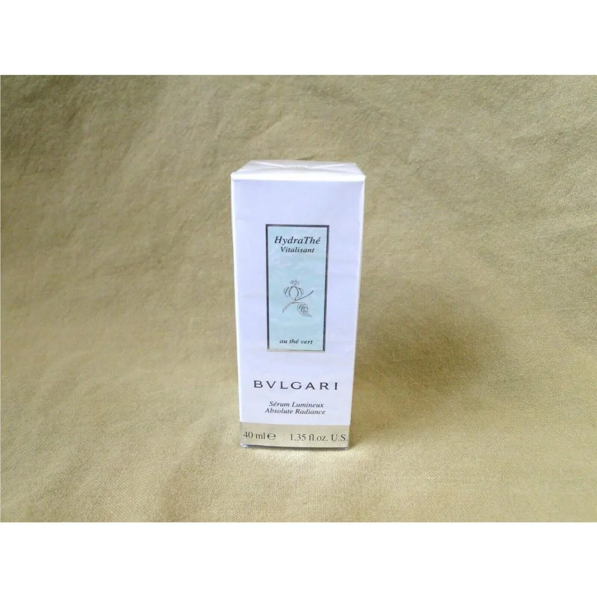 Vintage Bvlgari Au The Vert: Serum Lumineux Absolute Radiance 40 ml/1.35 Fl.oz