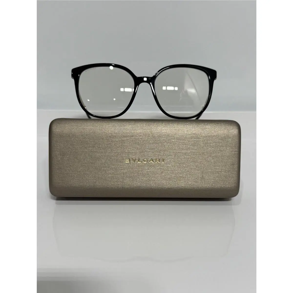 Bvlgari 4212 5469 5518 Black Acetate Woman Acetate Sunglasses 53mm