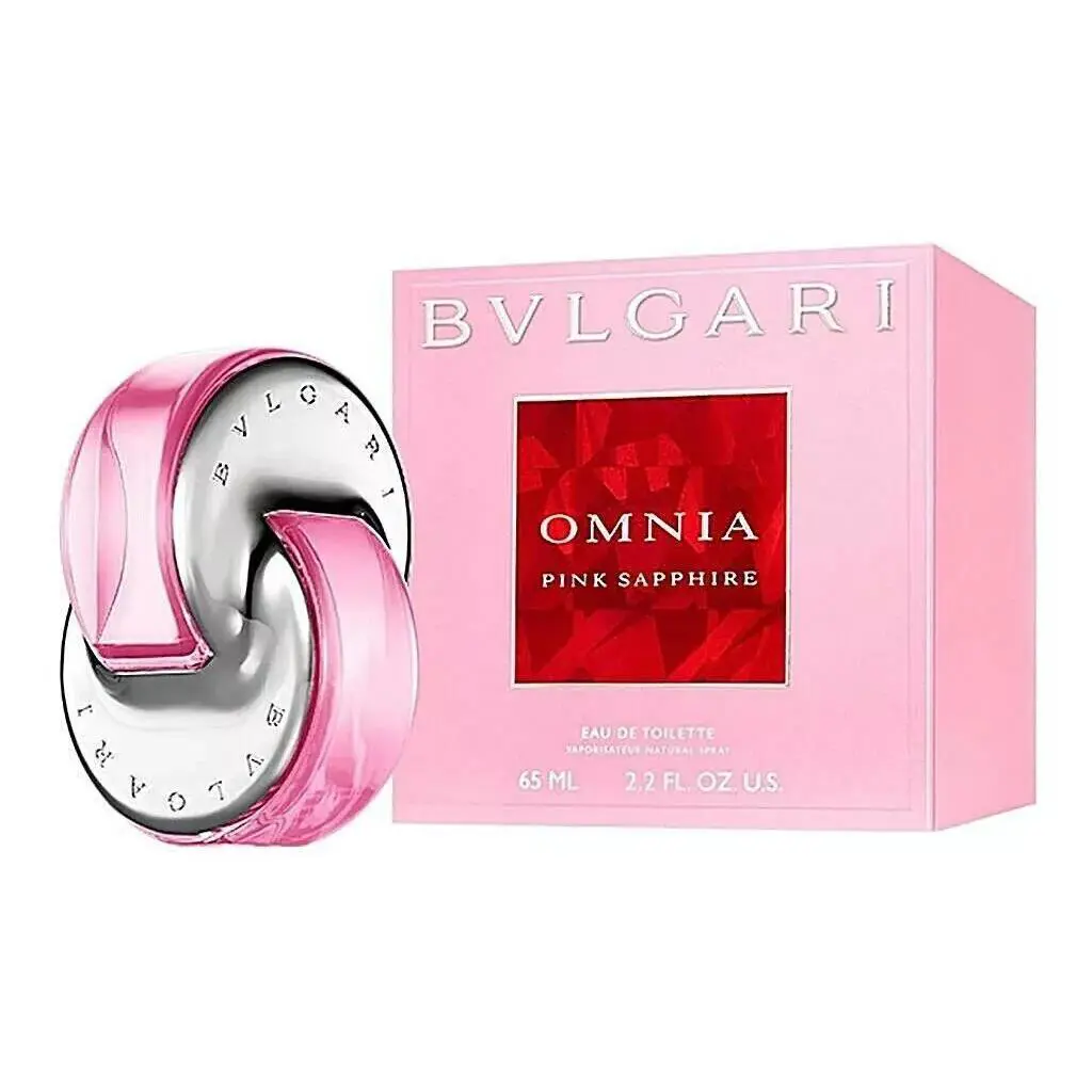 Omnia Pink Sapphire Edt 2.2 oz  1 Free Perfume by Bvlgari