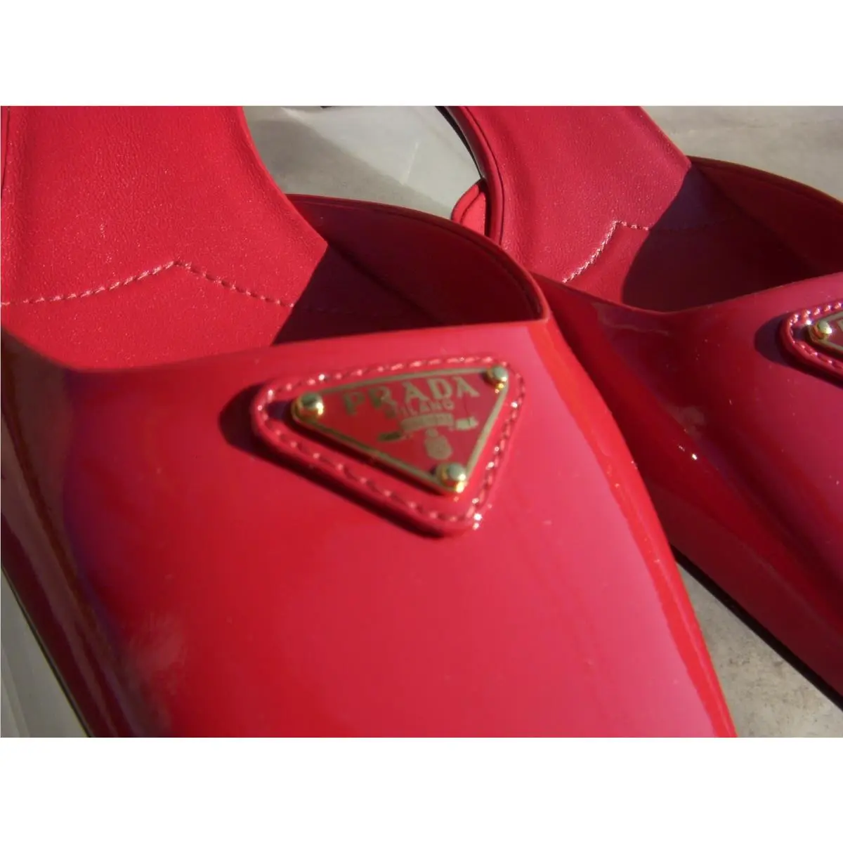 Prada shoes - Cherry (Red) 4
