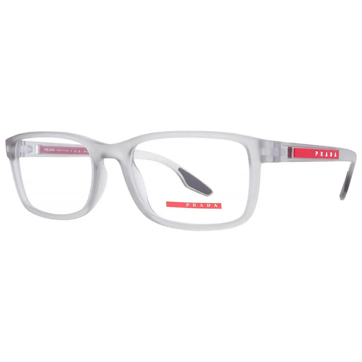Prada Linea Rossa Demo Rectangular Men`s Eyeglasses PS 09OV 14C1O1 55 - Multi, Frame: Multi