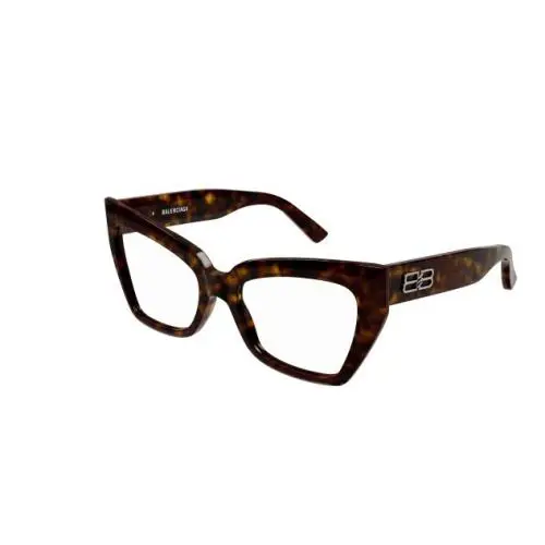 Balenciaga BB0275O 002 Havana Cat-eye Women`s Eyeglasses