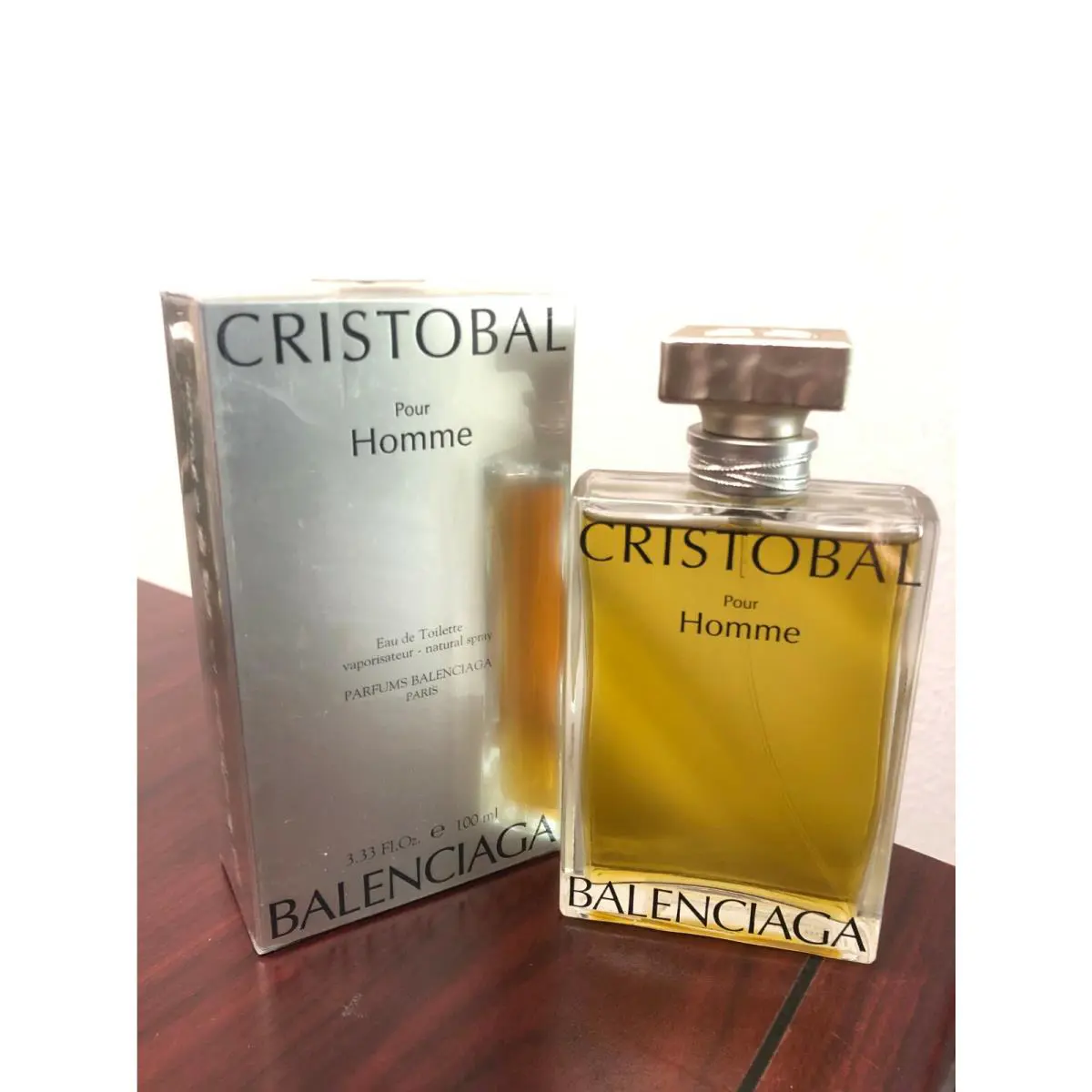 Cristobal Pour Homme by Parfums Balenciaga 3.33 FL oz / 100 ML Edt Spray