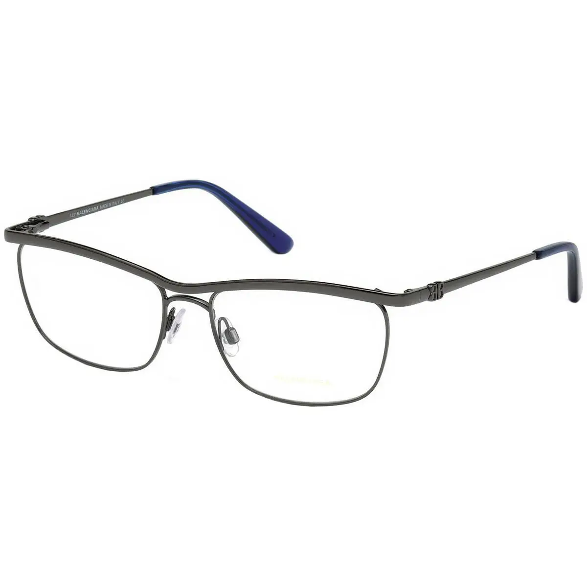 BA 5090 012 Gunmetal Metal Eyeglasses Frame 55-16-140 BAL5090 BA5090 by Balenciaga