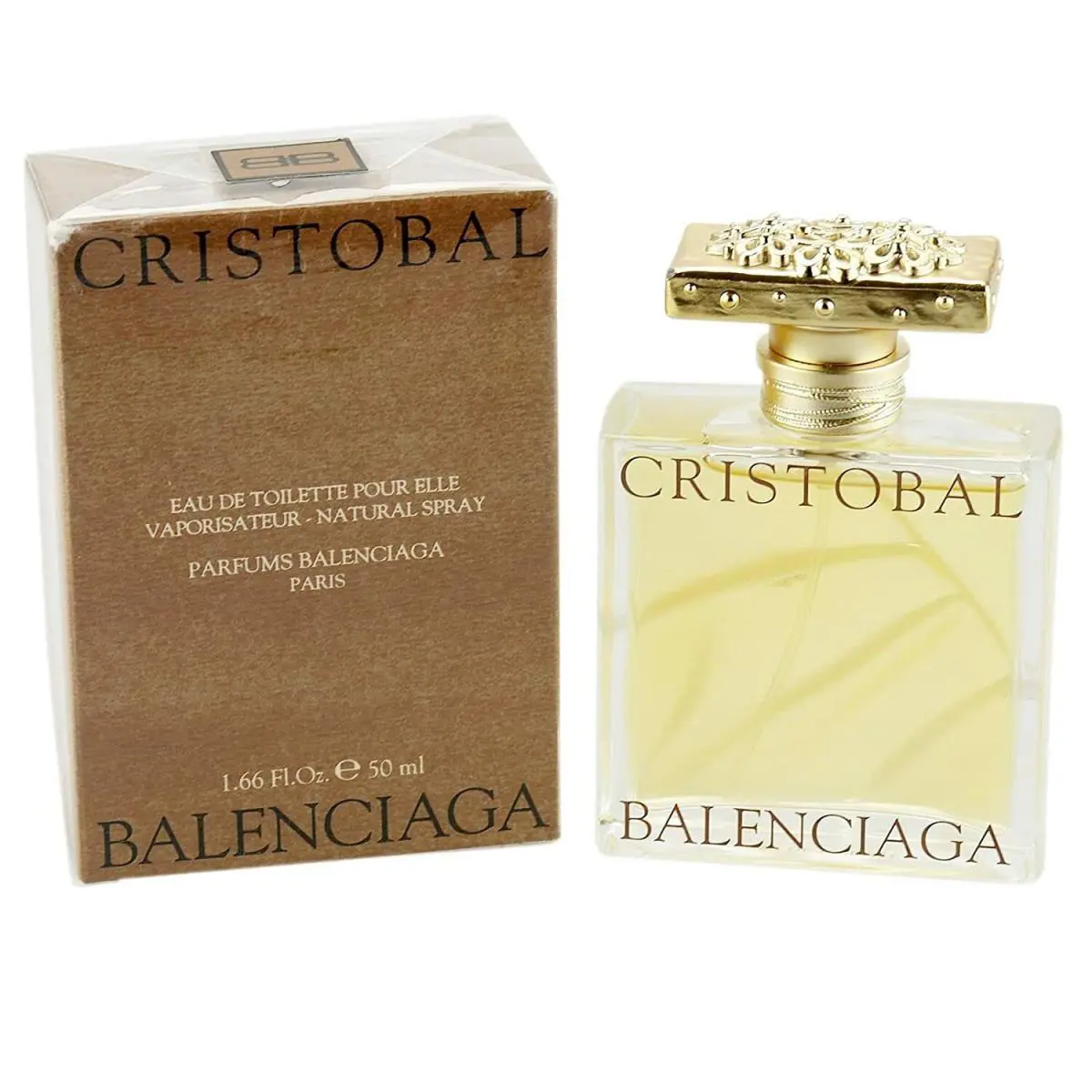 Balenciaga Cristobal Women Pour Elle Eau De Toilette Spray 50ml Not Box