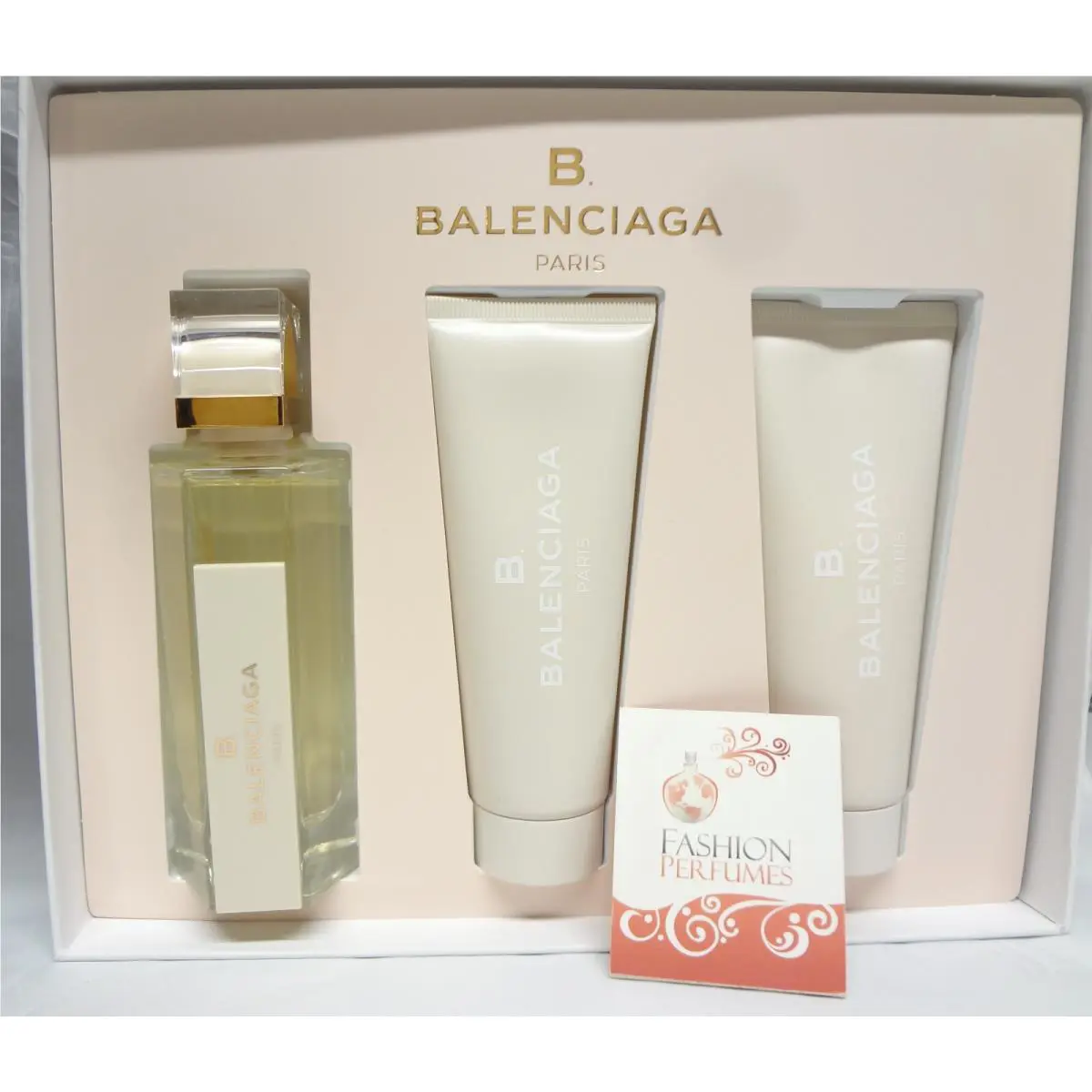 B. Balenciaga Paris Skin 2.5 OZ Edp - 3 Pcs Gift Set - Very Htf