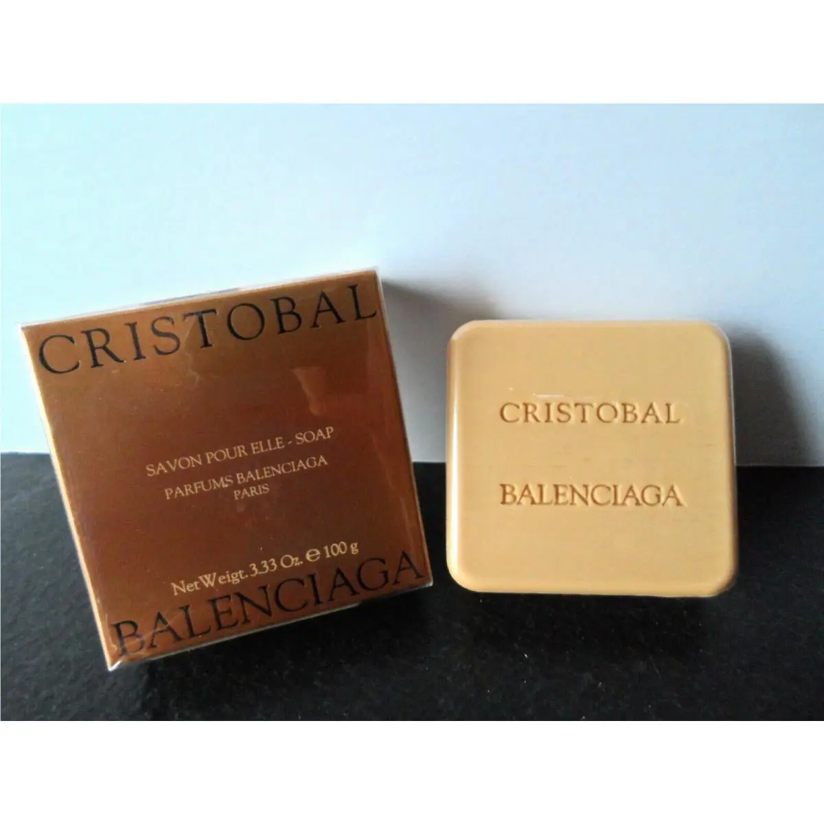 Cristobal Elle Balenciaga Perfumed Soap 3.3 oz / 100 g In Box