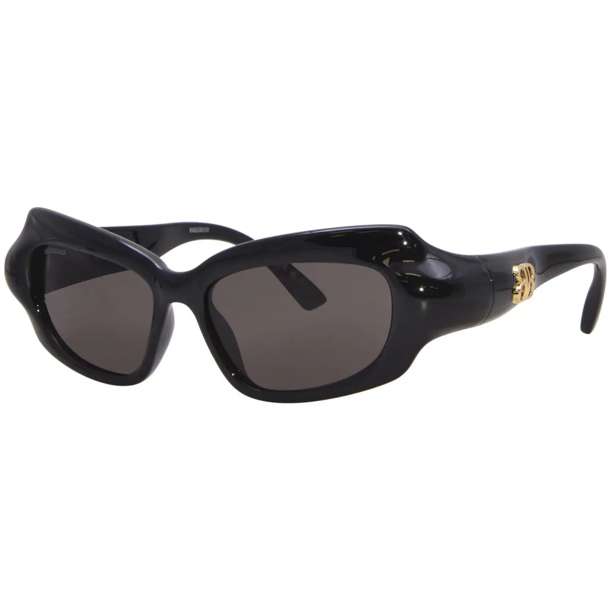 BB0354S 001 Sunglasses Women`s Black/grey Cat Eye 59mm by Balenciaga