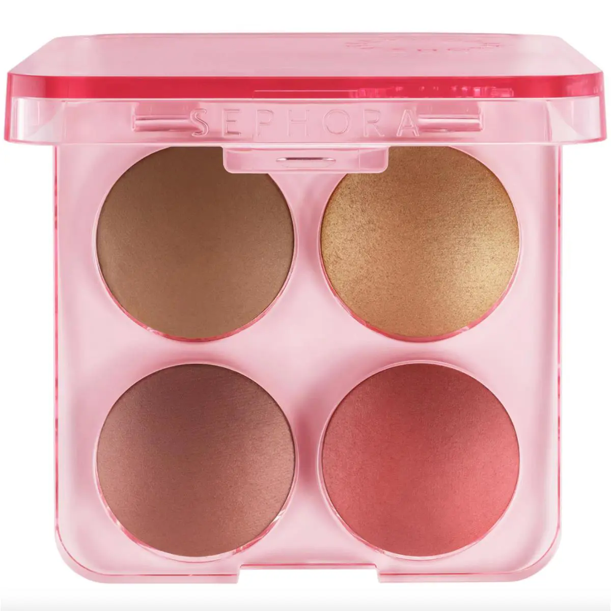 Collection Colorful Face Bronzer Blush Highlighter Palette Pick Shade 02 Medium to Tan by Sephora