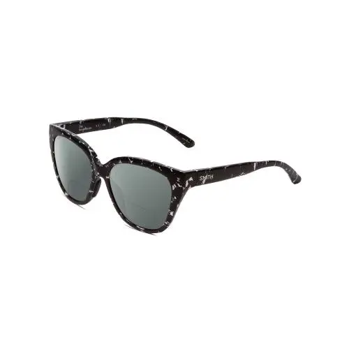 Smith Optic Era Women Polarized Bifocal Sunglasses Black Tortoise 55mm 41 Option Grey by Smith Optics