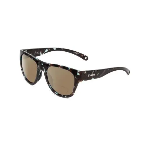Smith Rockaway Ladies Cateye Polarized Bi-focal Sunglasses Tortoise Marble 52 mm Brown by Smith Optics