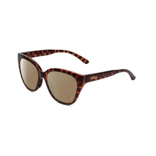 Smith Era Women Cateye Polarized Bi-focal Sunglasses in Tortoise 55mm 41 Options Brown by Smith Optics