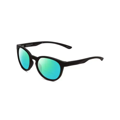 Smith Eastbank Core Unisex Polarized Bi-focal Sunglasses in Black 52mm 41 Option Green Mirror by Smith Optics