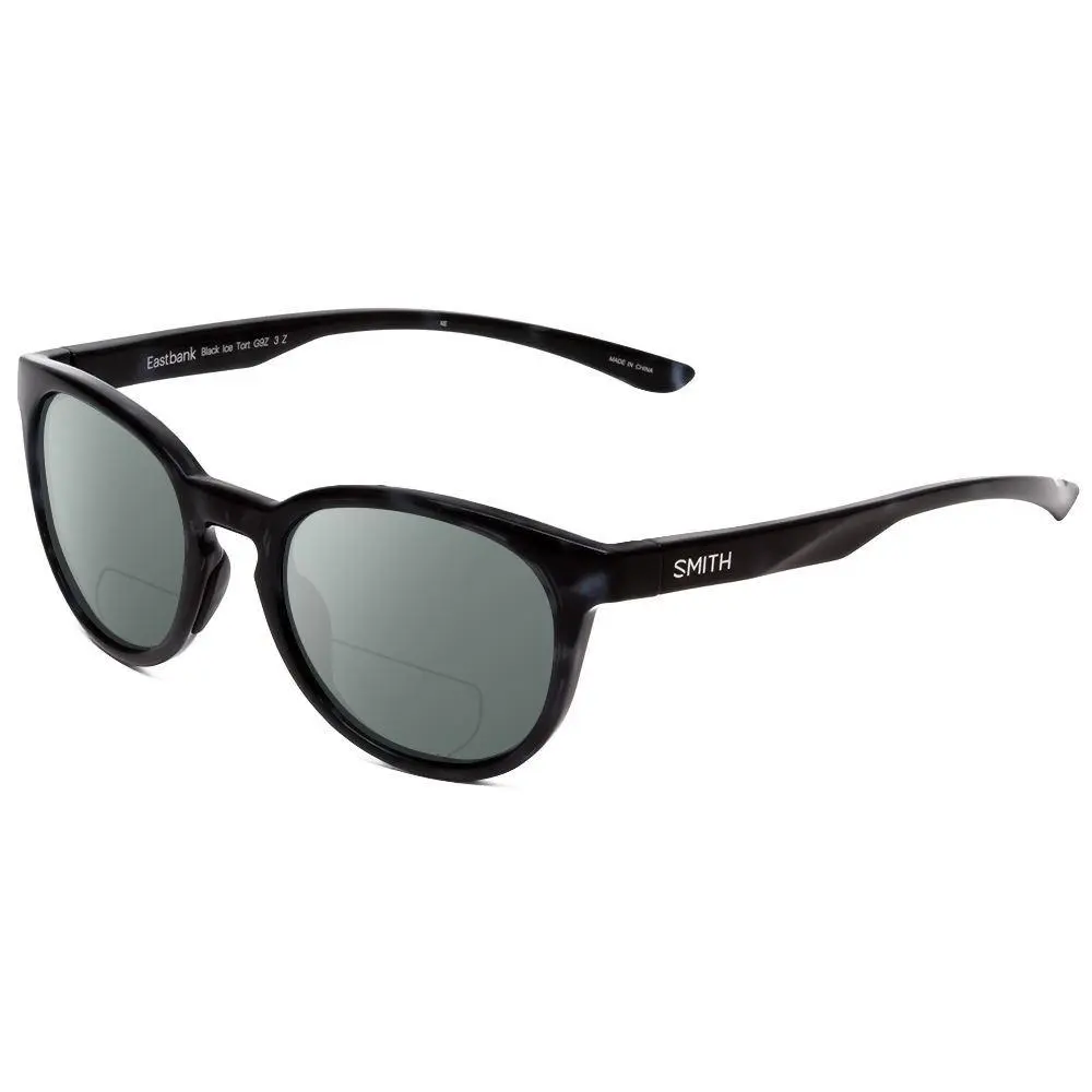 Smith Eastbank Polarized Bi-focal Sunglasses Black Ice Tortoise 52 mm 41 Options Grey by Smith Optics