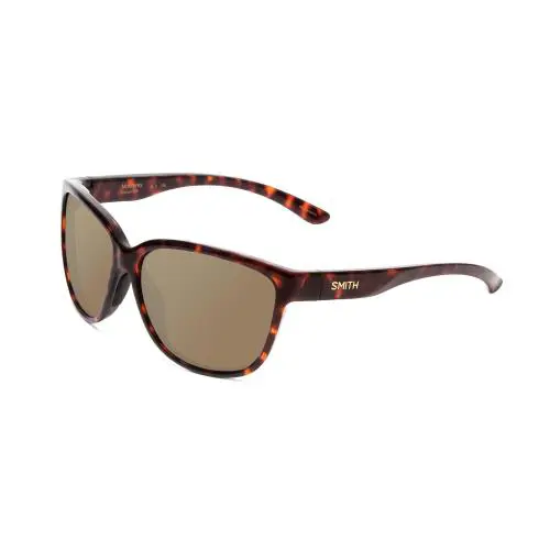 Smith Monterey Women`s Polarized Sunglasses 4 Options Cateye Tortoise Gold 58 mm Amber Brown Polar by Smith Optics