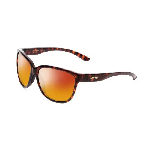 Smith Monterey Women`s Polarized Sunglasses 4 Options Cateye Tortoise Gold 58 mm Red Mirror Polar by Smith Optics