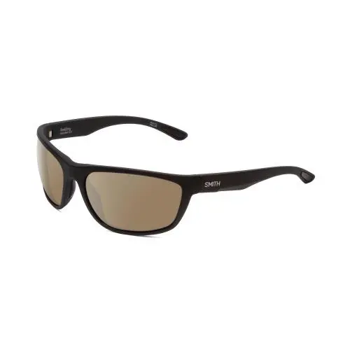 Redding Unisex Wrap Polarized Sunglasses Matte Black 62mm 4 Options Amber Brown Polar by Smith Optics