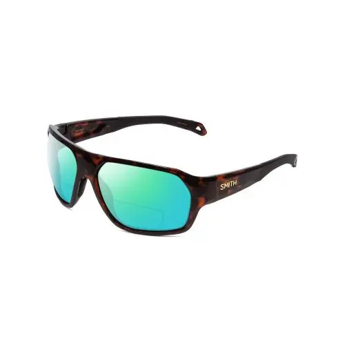 Smith Deckboss Bi-focal Polarized Sunglasses Tortoise Brown Gold 63mm 41 Options Green Mirror by Smith Optics