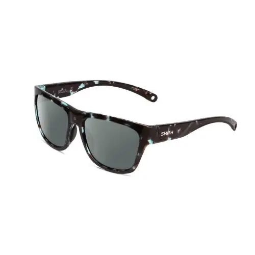 Smith Joya Womens Polarized Sunglasses Sky Tortoise Marble Brown 56 mm 4 Options Smoke Grey Polar by Smith Optics
