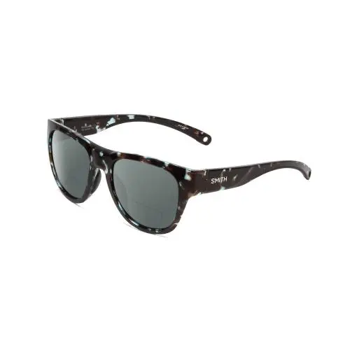 Smith Rockaway Women Polarized Bi-focal Sunglasses Sky Tortoise 52 mm 41 Options Grey by Smith Optics