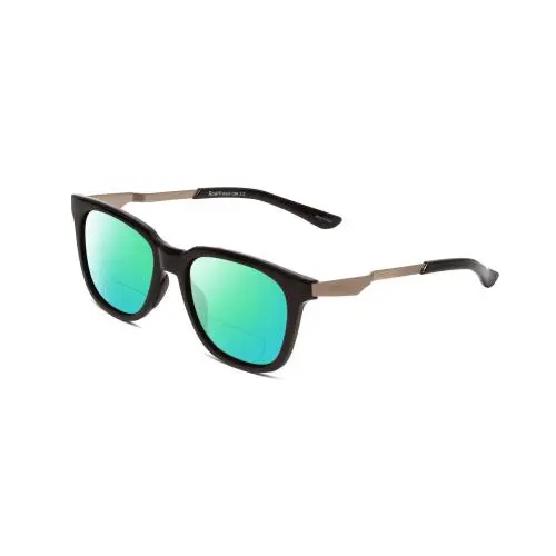 Smith Roam Classic Unisex Polarized Bi-focal Sunglasses in Black 53mm 41 Options Green Mirror by Smith Optics