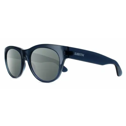 Sophisticate Women Polarized Sunglasses Crystal Blue 54mm 4 Options Smoke Grey Polar by Smith Optics
