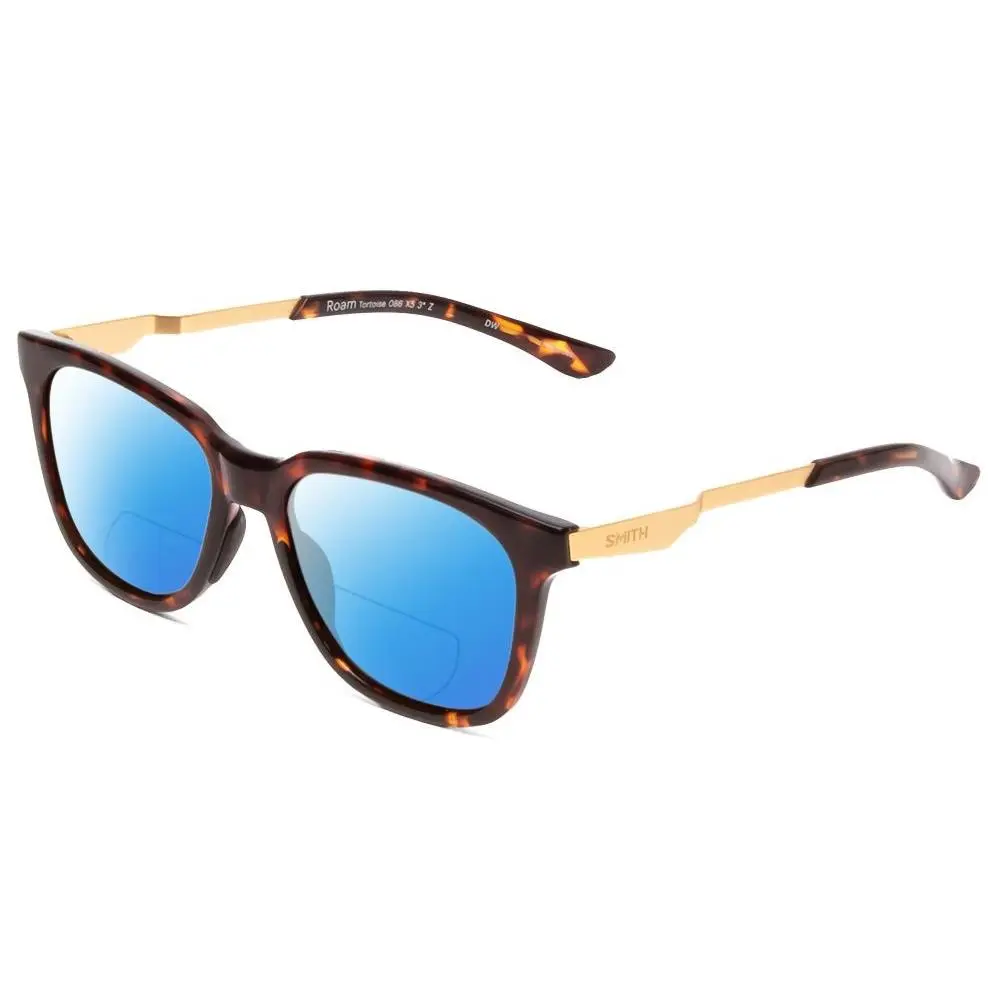 Smith Roam Classic Polarized Bi-focal Sunglasses Tortoise Brown 53 mm 41 Options Blue Mirror by Smith Optics