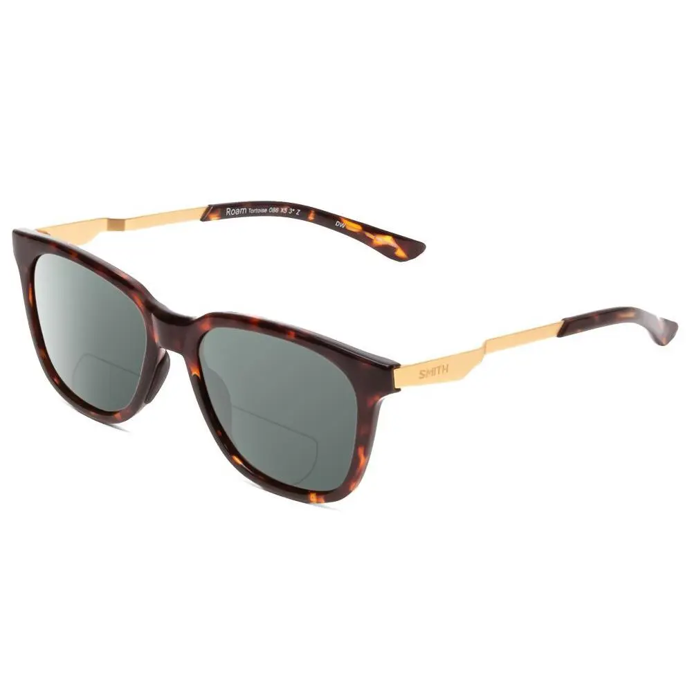 Smith Roam Classic Polarized Bi-focal Sunglasses Tortoise Brown 53 mm 41 Options Grey by Smith Optics