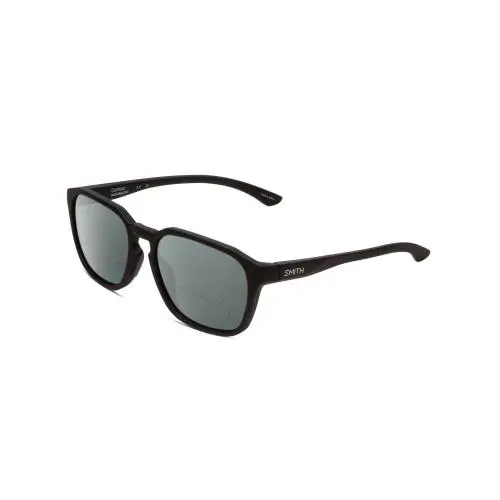 Contour Unisex Polarized Bi-focal Sunglasses Black 56 mm 41 Options Grey by Smith Optics