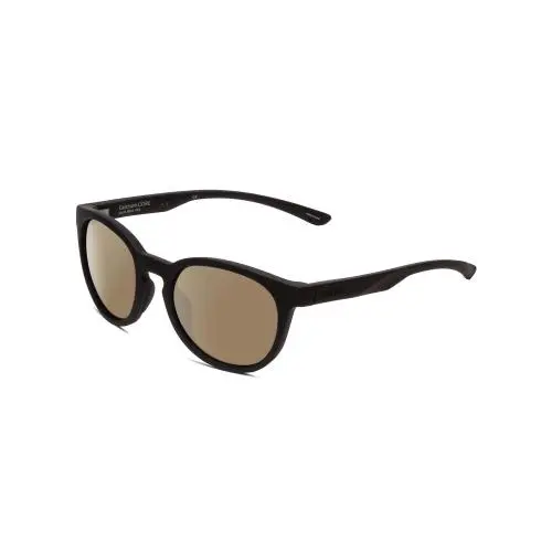 Smith Eastbank Core Unisex Round Polarized Sunglasses Black 52mm Pick Lens Color Amber Brown Polar by Smith Optics