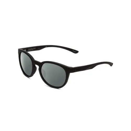 Smith Eastbank Core Unisex Round Polarized Sunglasses Black 52mm Pick Lens Color Smoke Grey Polar by Smith Optics