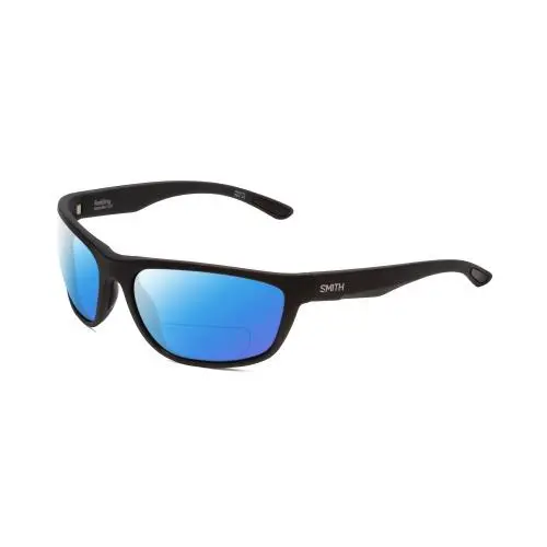 Smith Redding Unisex Wrap Polarized Bi-focal Sunglasses in Black 62mm 41 Options Blue Mirror by Smith Optics