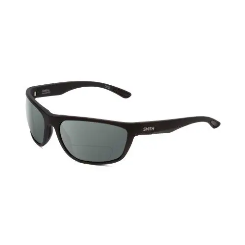 Smith Redding Unisex Wrap Polarized Bi-focal Sunglasses in Black 62mm 41 Options Grey by Smith Optics