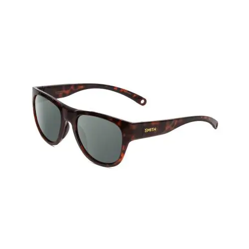 Smith Rockaway Cateye Polarized Sunglasses in Tortoise Brown Gold 52mm 4 Options - Frame: Multicolor, Lens: Smoke Grey Polar