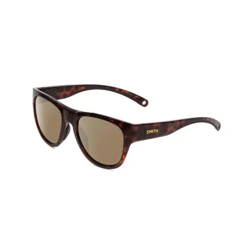 Smith Rockaway Cateye Polarized Sunglasses in Tortoise Brown Gold 52mm 4 Options Amber Brown Polar by Smith Optics