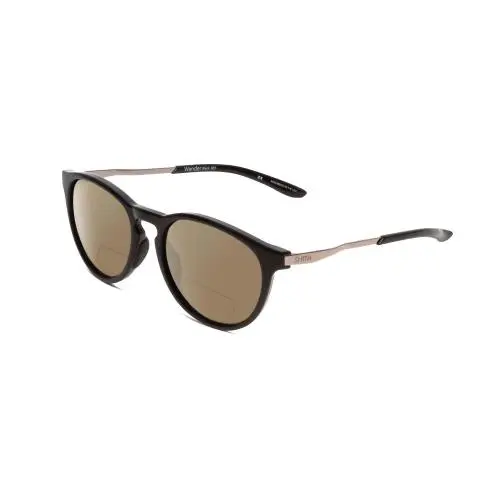 Smith Wander Round Unisex Polarized Bi-focal Sunglasses in Black 55mm 41 Options Brown by Smith Optics