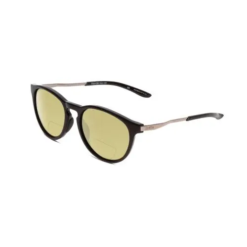 Smith Wander Round Unisex Polarized Bi-focal Sunglasses in Black 55mm 41 Options Yellow by Smith Optics