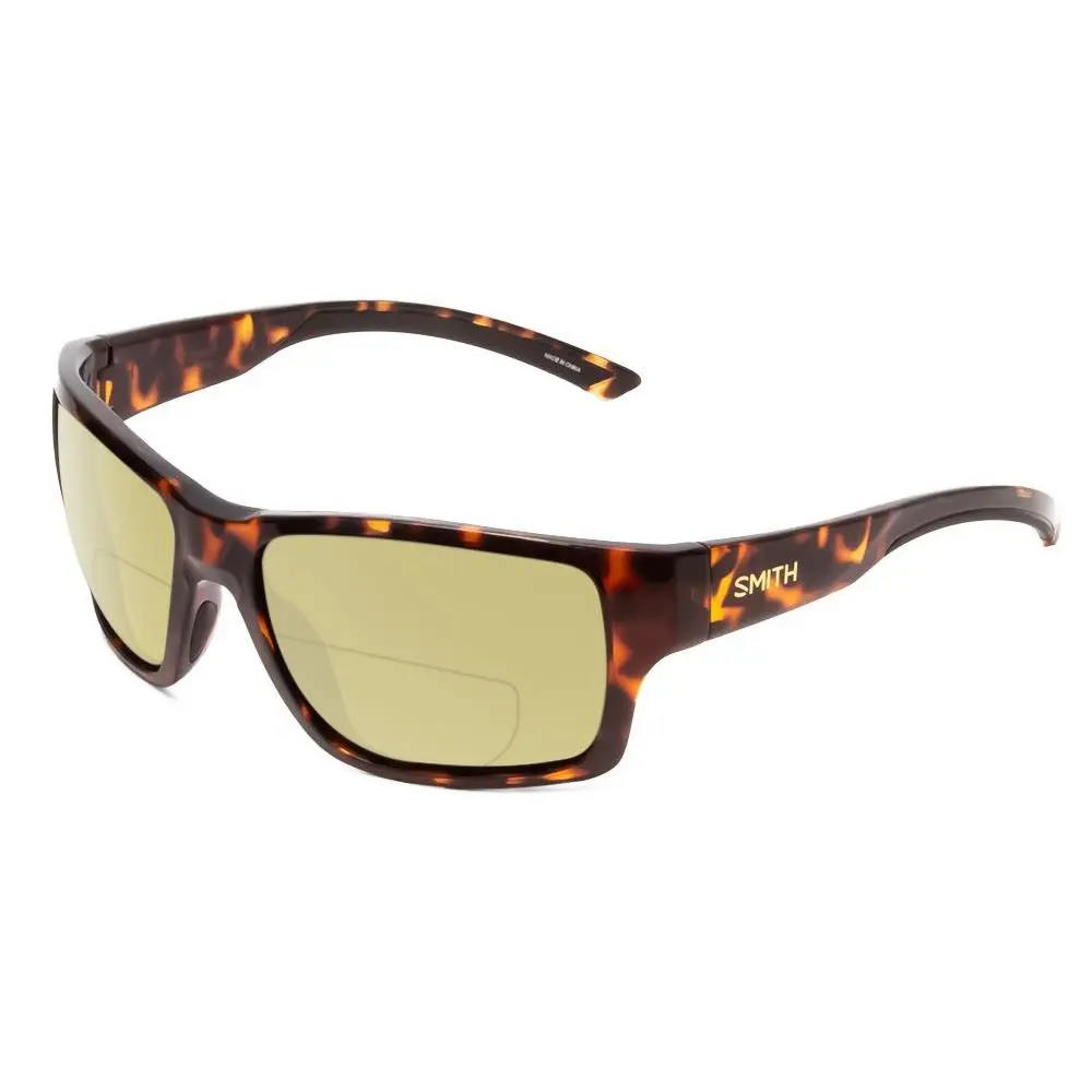 Smith Outback Polarized Bi-focal Sunglasses Tortoise Brown Gold 59 mm 41 Options Yellow by Smith Optics