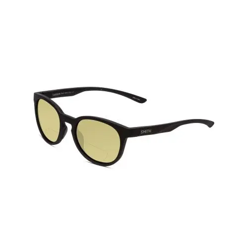 Smith Eastbank Unisex Round Polarized Bi-focal Sunglasses Black 52 mm 41 Options Yellow by Smith Optics