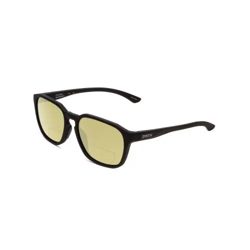 Smith Contour Square Unisex Polarized Bi-focal Sunglasses Black 56 mm 41 Options Yellow by Smith Optics