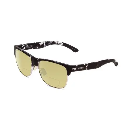 Smith Lowdown Split Polarized Bi-focal Sunglasses Black Tortoise 56mm 41 Options Yellow by Smith Optics