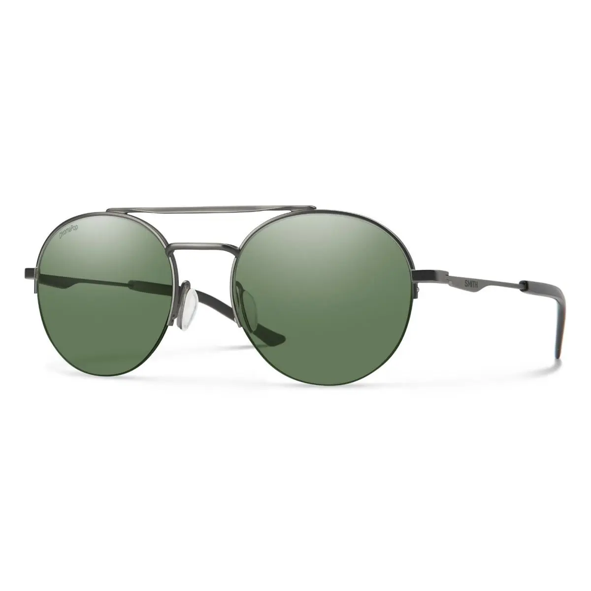 Smith Optics Transporter Sunglasses Chromapop Matte Dark Ruthenium Gray Green Matte Dark Ruthenium