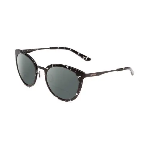 Somerset Cateye Polarized Bifocal Sunglasses in Black Marble 53 mm Grey by Smith Optics