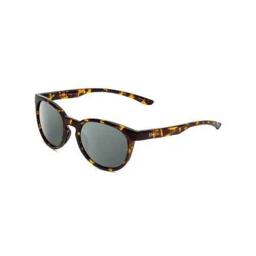 Smith Eastbank Unisex Round Polarized Sunglasses in Tortoise Brown 52mm 4 Option Smoke Grey Polar by Smith Optics